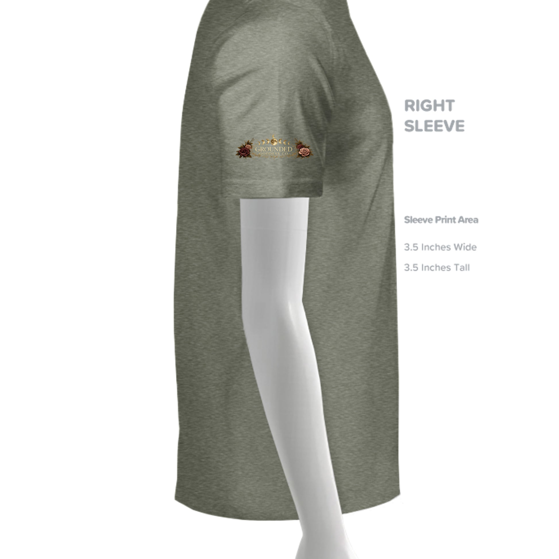 Military Green Triblend - 3413C - SLEEVE_RIGHT