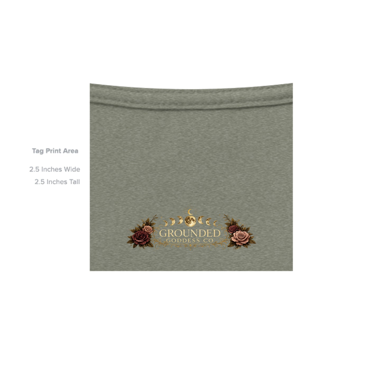 Military Green Triblend - 3413C - INSIDE_TAG_LINE