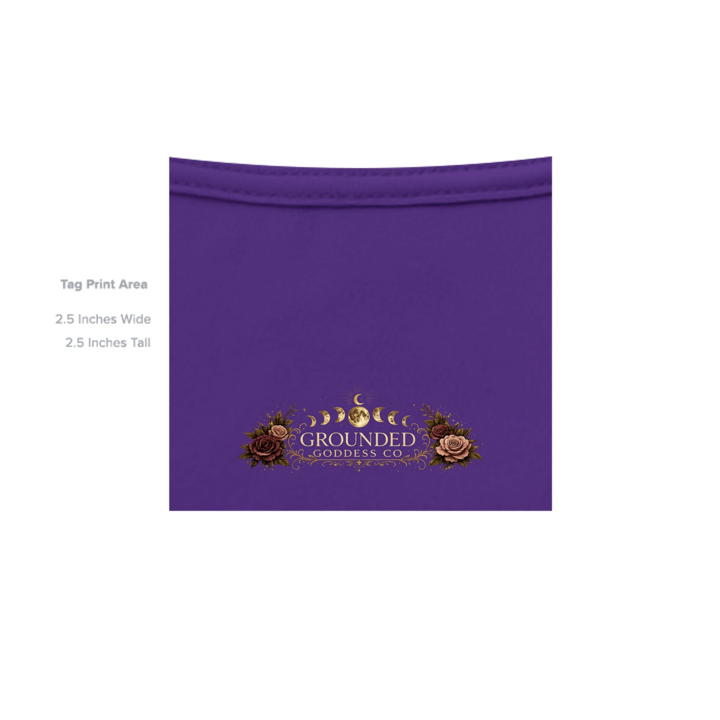 Solid Team Purple Triblend - 3413C - INSIDE_TAG_LINE